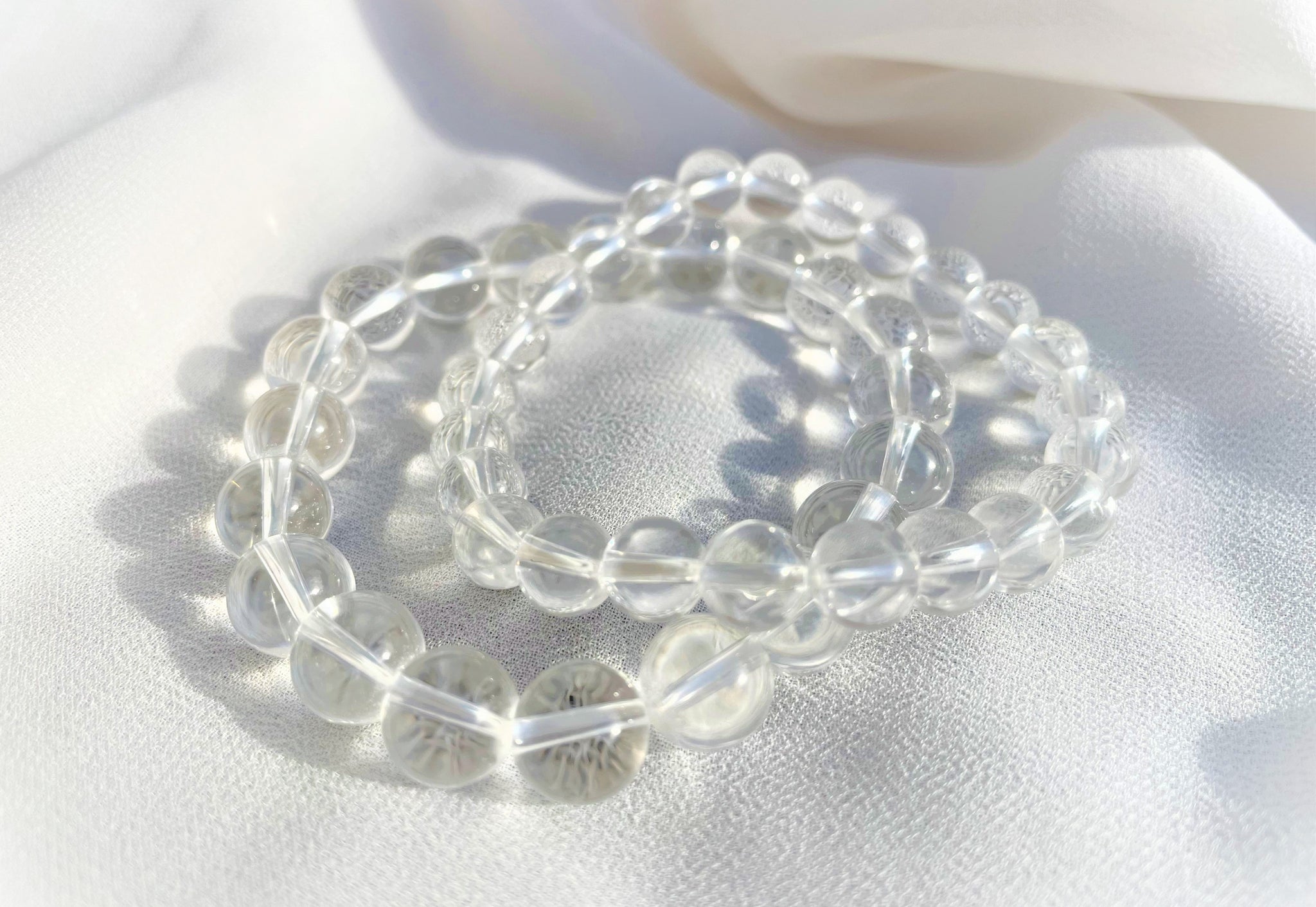 Bracelet Cristal de Roche - équilibre et énergie – Vertus des Pierres