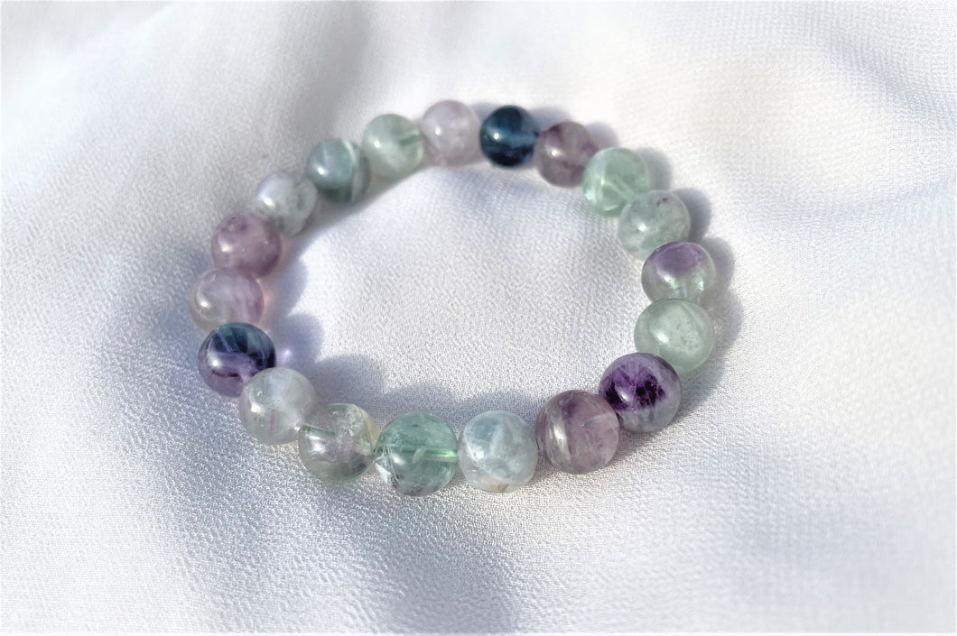 BRACELET FLUORITE- Clarté / Stabilité